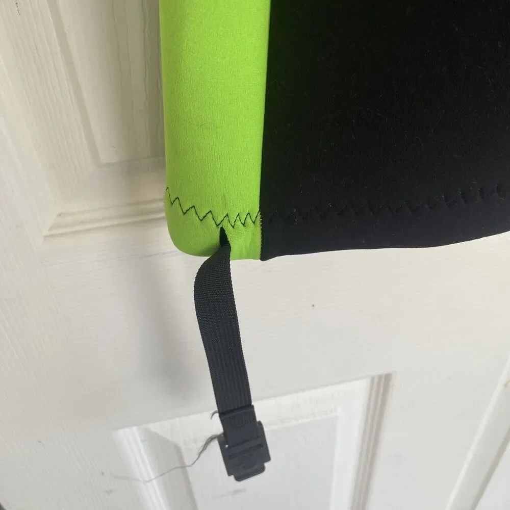 O’Neill Wetsuit Kids/Adult XS 1/4 Leg Black and Neon Green BOS